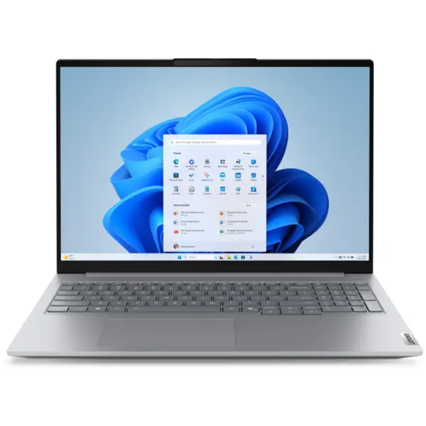 Lenovo Laptop Lenovo ThinkBook 16 G9 IRL, Procesor Intel® Core™ 7 240H, Display 16 WUXGA, RAM 16GB DDR5, 512GB SSD, Placa video integrata Intel Graphics, No OS, Gri