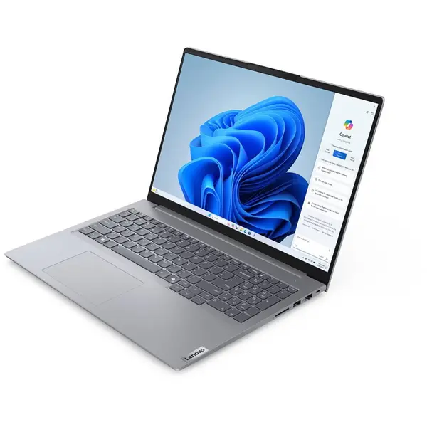 Lenovo Laptop Lenovo ThinkBook 16 Gen 7, 16 inch, AMD Ryzen 5 7535HS, 16GB RAM, 512GB SSD, AMD Radeon Graphics, Windows 11 Pro, Gri