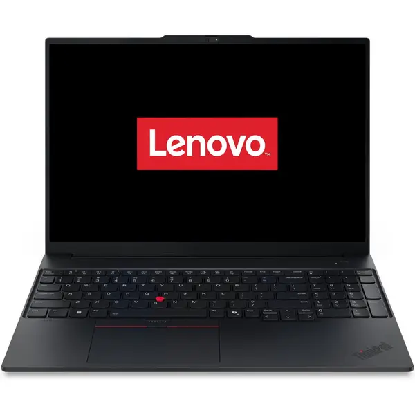 Lenovo Laptop Lenovo ThinkPad E16 Gen 3, AMD Ryzen 5 230, 16 inch, RAM 32 GB, SSD 1 TB, AMD Radeon 760M, No OS, Negru