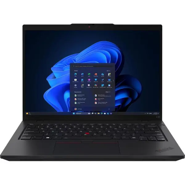 Lenovo Laptop Lenovo ThinkPad L14 Gen 6, Procesor AMD Ryzen™ 5 PRO 215 (16M Cache, pana la 4.70 GHz), 14 inch, WUXGA, 16GB DDR5, 512GB SSD, AMD Radeon 740M, Win 11 Pro, Negru