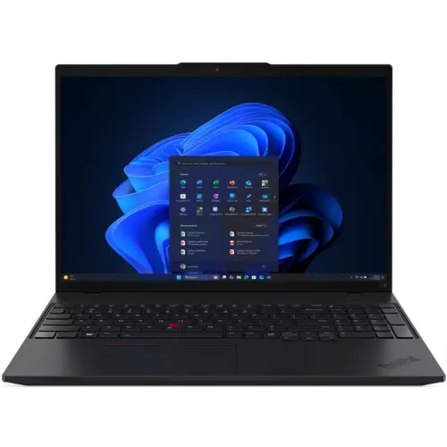 Lenovo Laptop Lenovo ThinkPad L16 Gen 2, Procesor AMD Ryzen™ 5 PRO 215 (16M Cache, pana la 4.70 GHz), 16 inch, WUXGA, 16GB DDR5, 512GB SSD, AMD Radeon 740M, Windows 11 Pro, Negru