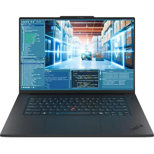Lenovo Laptop Lenovo ThinkPad P1 G8, procesor Intel Core Ultra 7 255H, 16 inch, WUXGA IPS, 32GB RAM, 1TB SSD M.2 PCIe, nVidia RTX PRO 2000 Blackwell 8GB, Windows 11 Pro, Negru