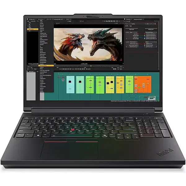 Lenovo Laptop Lenovo ThinkPad P16 Gen 3, Intel Core Ultra 9 275HX, 16 inch, RAM 64 GB, SSD 1 TB, NVIDIA RTX PRO 3000, Windows 11 Pro, Negru