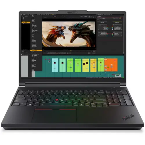 Lenovo Laptop Lenovo ThinkPad P16 Gen 3, procesor Intel Core Ultra 9 275HX, 16 inch, 3.2K, Touch, RAM 96GB, SSD 2TB, nVidia RTX PRO 5000 24GB, Windows 11 Pro, Negru