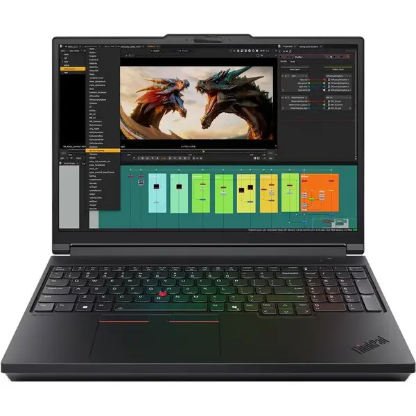 Lenovo Laptop Lenovo ThinkPad P16 Gen 3, Procesor Intel® Core™ Ultra 7 265HX (30M Cache, pana la 5.30 GHz), 16 inch, WUXGA IPS, 32GB RAM, 1TB SSD, nVidia RTX PRO 2000 Blackwell 8GB, Windows 11 Pro, Negru