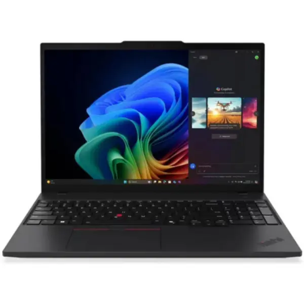 Lenovo Laptop Lenovo ThinkPad T16 Gen 4 cu procesor AMD Ryzen 7, 16 inch WUXGA, 32GB RAM, 1TB SSD, Windows 11 Pro, Negru