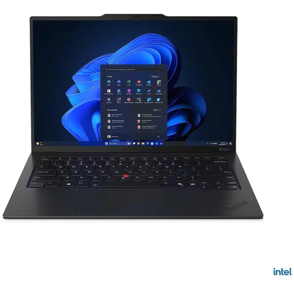 Lenovo Laptop Lenovo ThinkPad X1 Carbon (Gen 13) Aura Edition Black Paint, Intel Core Ultra 7 258V, 14 inch, RAM 32 GB, SSD 512 GB, Intel Arc Graphics, Windows 11 Pro, Negru