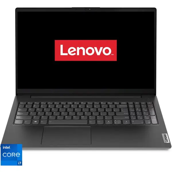 Lenovo Laptop Lenovo V15 G4 IRU, Procesor Intel® Core i7-13620H, Display 15.6 Full HD (1920x1080), IPS, Memorie RAM 16GB DDR4, Capacitate de stocare 512GB SSD, Placa video integrata Intel® UHD Graphics, No OS, Business, Negru (INT Keyboard)