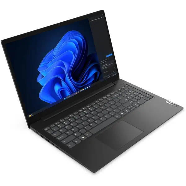 Lenovo Laptop Lenovo V15 G5, 15.6 inch FHD, Intel Core 5 210H, 16GB, 512GB SSD, Free DOS, Negru