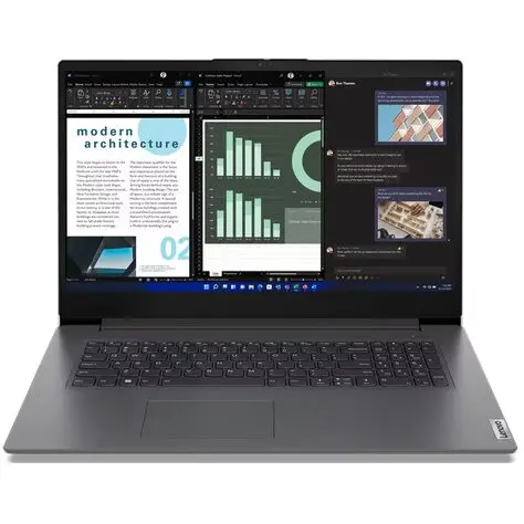 Lenovo Laptop Lenovo V17 G4 IRU, Intel Core i5-13420H, 17.3 inch FHD, 16GB RAM, 512GB SSD, Windows 11 Pro, Gri (INT Keyboard)