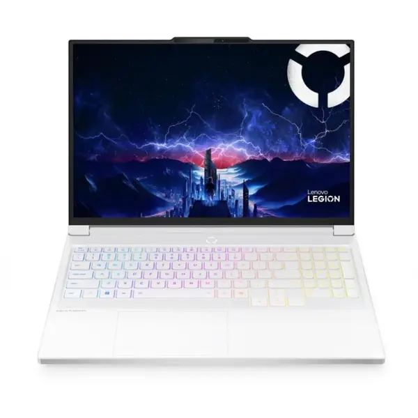 Lenovo Laptop pentru gaming Lenovo Legion 7 16IAX10, Procesor Intel® Core™ Ultra 9 275HX, RGB, Display 16 WQXGA, OLED, 240Hz, Memorie RAM 32GB DDR5, Capacitate 1TB SSD M.2, Placa video dedicata nVidia GeForce RTX 5060 8GB GDDR7, Alb, 83KY0038RM (INT Keyb