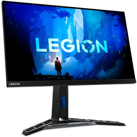 Lenovo Monitor Gaming IPS LED Lenovo 27 Y27qf-30, QHD (2560 x 1440), HDMI, DisplayPort, AMD FreeSync, Pivot, Boxe, 250 Hz, 0.5 ms, Negru