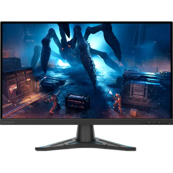 Lenovo Monitor Gaming VA LED Lenovo 23.8 G24E-20, Full HD (1920 x 1080), HDMI, DisplayPort, 120 Hz, 1 ms, Negru
