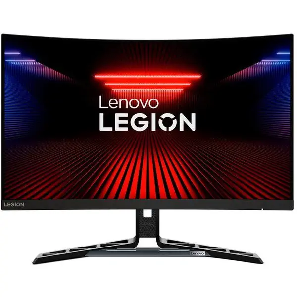 Lenovo Monitor Gaming VA LED Lenovo Legion 27 R27fc-30, Full HD (1920 x 1080), HDMI, DisplayPort, Boxe, Pivot, 280 Hz, 0.5 ms, Negru