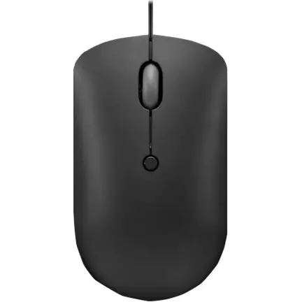 Lenovo Mouse Lenovo GY51D20875, cu fir, optic, 2400 DPI, 4 butoane, Negru
