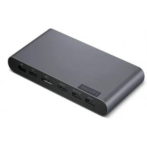 Lenovo Replicator, Lenovo, pentru Notebook Dock-Port, USB 3.2 gen 1 , USB Type-C, Display Port , HDMI, Gri