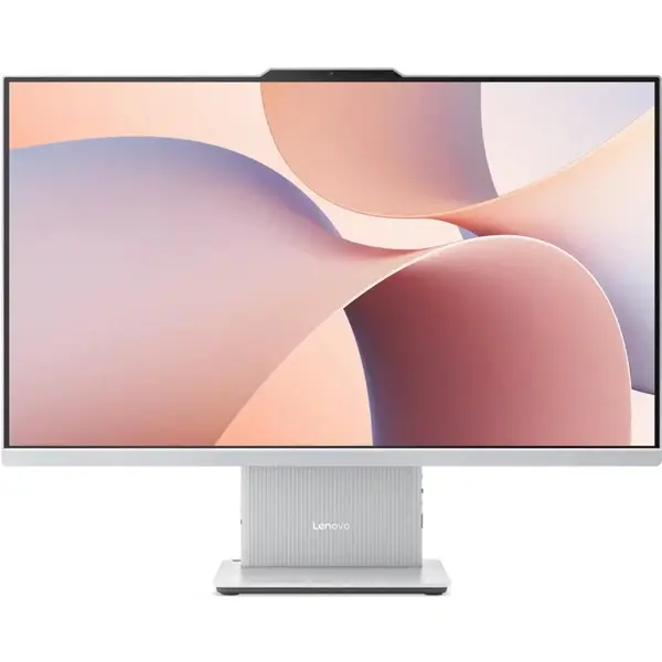 Lenovo Sistem desktop All in One Lenovo IdeaCentre 27AKP10, procesor AMD Ryzen AI 7 350, 27 inch, Full HD, RAM 16GB, SSD 512GB, AMD Radeon 860M, No OS, Gri