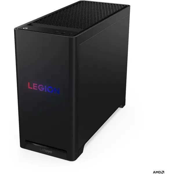 Lenovo Sistem desktop Lenovo Legion T5, procesor AMD Ryzen 5 7600, 32GB RAM, 1TB SSD, NVIDIA® GeForce RTX™ 5060 Ti 8 GB, Windows 11 Home, Negru