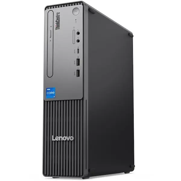 Lenovo Sistem desktop Lenovo ThinkCentre Neo 50s G5 SFF, procesor Intel Core i7-14700, 16 GB RAM, 1 TB SSD, Intel UHD Graphics, Windows 11 Pro, negru