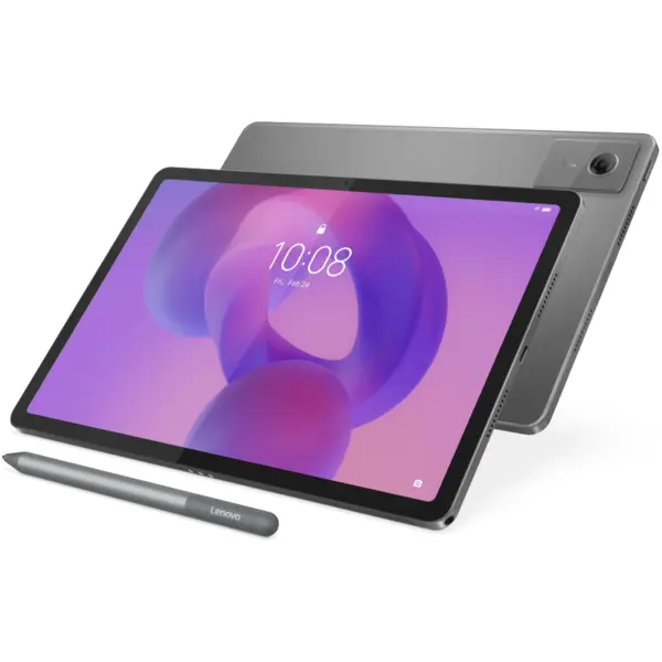 Lenovo Tableta Lenovo, Procesor Qualcomm Snapdragon 8s Gen 4, Ecran IPS 13, 8GB RAM, 256GB UFS, Camera 13MP, Wi-Fi 7, Android 16, Gri