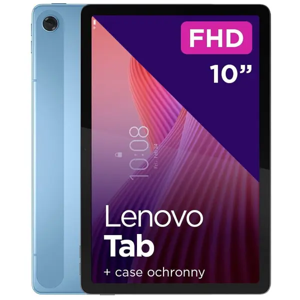 Lenovo Tableta Lenovo Tab (TB311FU), 10.1, 4GB RAM, 128GB, Mediatek , Wi-Fi, Android 14, Albastru