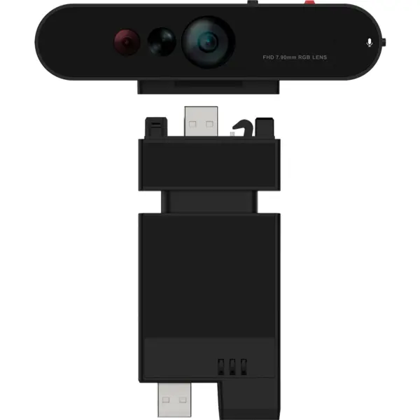 Lenovo Webcam Lenovo ThinkVision MC60, Full HD 1080p, USB 2.0, Microfon Integrat