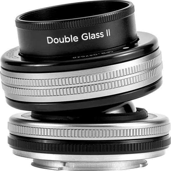 Lensbaby Composer Pro II Obiectiv, Optica Double Glass II, Montura Nikon Z, Focalizare Selectiva, Corp Metal