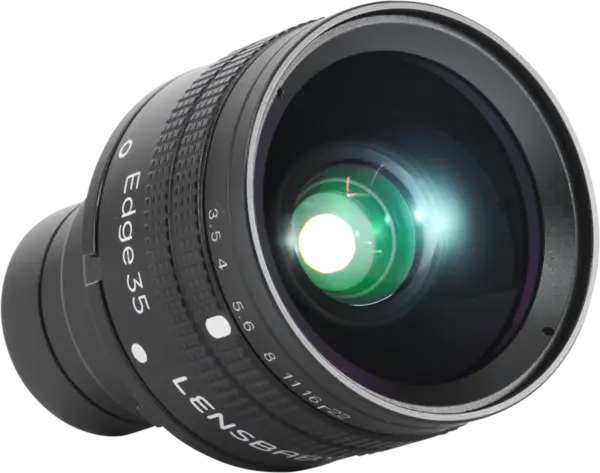 Lensbaby Edge 35 Optica Interschimbabila, 35mm, f/3.5-f/22, Optic Swap, 12 Lamele Diafragma