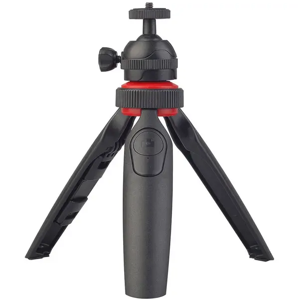 Lensgo Mini trepied LENSGO L322 cu cap bila si telecomanda, Negru