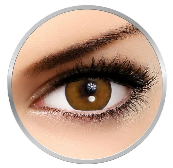 Lentile de contact colorate Desio Deep Brown 90 de purtari, 2 bucati/cutie