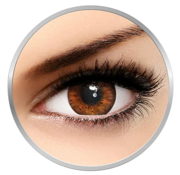 Lentile de contact colorate Desio Eternal Brown 30 de purtari 2 lentile/cutie