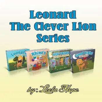Leonard The Clever Lion series. Books 1-4, Paperback/Leela Hope