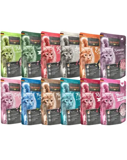 LEONARDO Finest Selection hrana umeda pisici, mix de arome 72 x 85 g