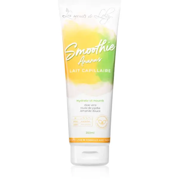 Les Secrets De Loly Smoohie Ananas lapte pentru par ce nu necesita clatire pentru păr 250 ml