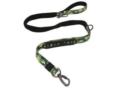 Lesa multifunctionala pentru caini, camuflaj, FLEX PRO M-PETS, 2.5 cm x 120 cm - 170 cm