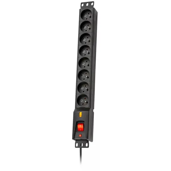 LESTAR Prelungitor, LESTAR, 3m, 8 prize, Negru