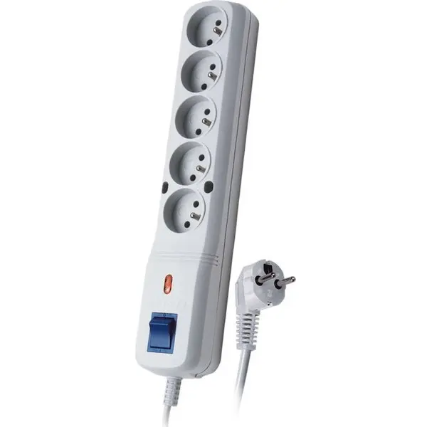 LESTAR Prize Lestar LV-530W protectie la supratensiune 5 prize 1.5 m gri