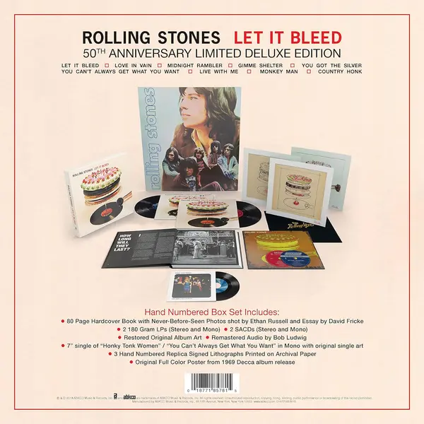 Let It Bleed (50th Anniversary Deluxe Edition, 2xVinyl+Vinyl 7"+2xSACD) | The Rolling Stones