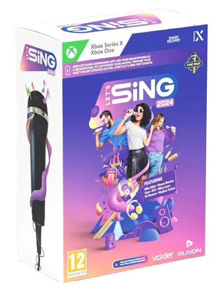Let's Sing 2024 +1 Mic XBOX ONE