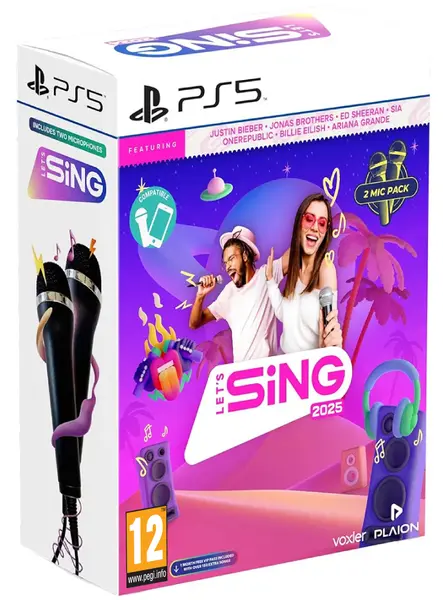 Let's Sing 2025 Double Mic Bundle