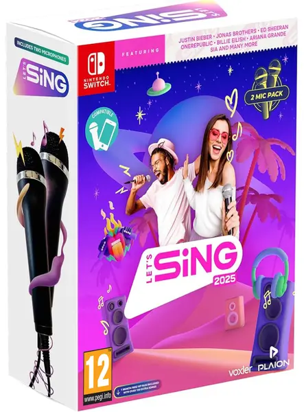 Let's Sing 2025 Double Mic Bundle