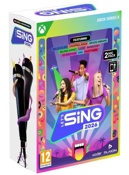 Let's Sing 2026 Pack With 2 Mic