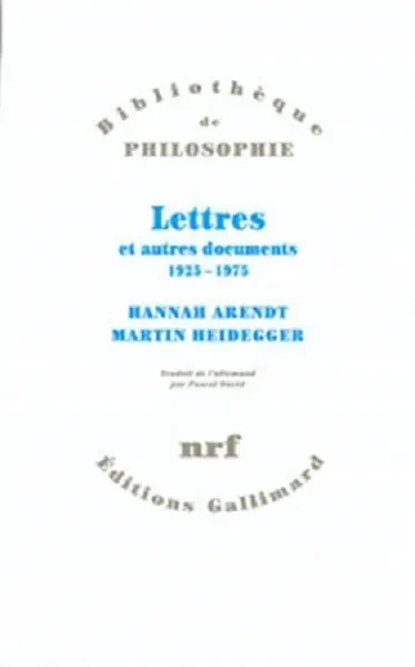 Lettres et autres documents: (1925-1975) | Hannah Arendt