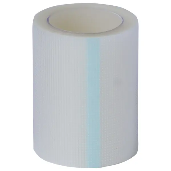 Leucoplast transparent, 5 cm x 4.5 m, 12 bucati, hipoalergenic, medicinal, pentru fixarea pansamentelor, PRIMA