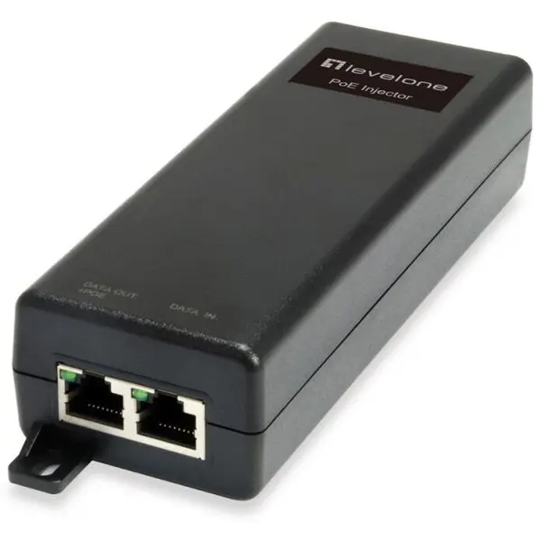 LEVELONE Injector PoE Level One POI-2002, 15.4W, Negru