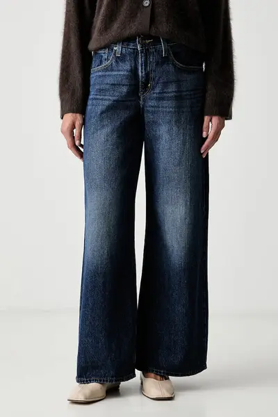 Levi's blugi wide leg pentru femei MIDDY WIDE LEG