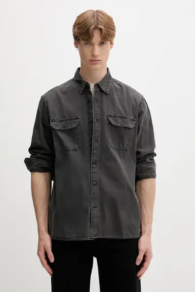 Levi's cămașă pentru bărbați din denim JACKSON WORKER