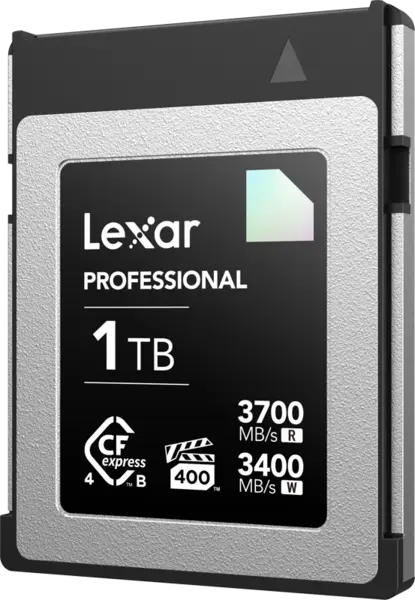 Lexar CFexpress 4.0 Pro Diamond R3700/W3400 (VPG400) 1TB, Card memorie CF Express