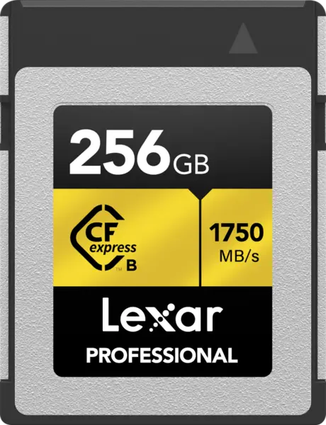 Lexar CFexpress Pro Gold R1750/W1500 256GB, Card memorie