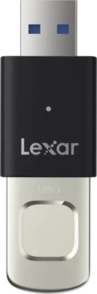 Lexar JumpDrive Fingerprint F35pro USB 3.2 Gen1, up to R300/W350, 128GB, Stick memorie securizat cu amprenta